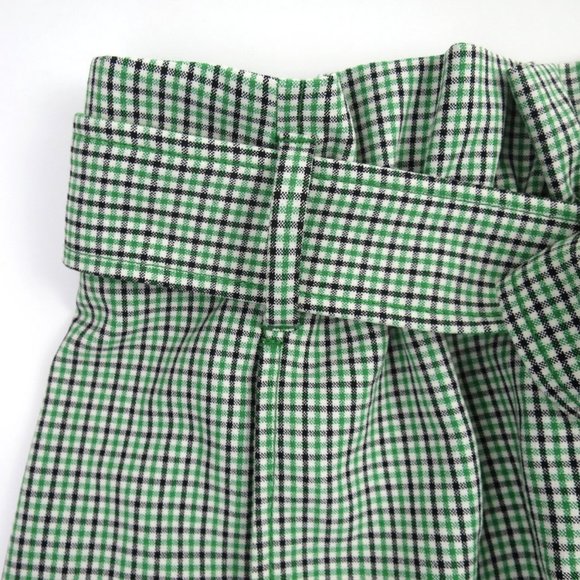 Wilfred Gingham Check Paperbag Shorts Size 8 - Picture 3 of 7